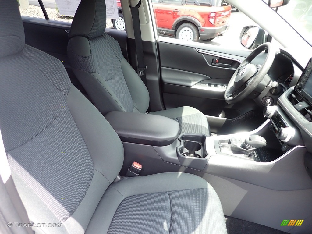2020 RAV4 LE AWD - Super White / Black photo #9