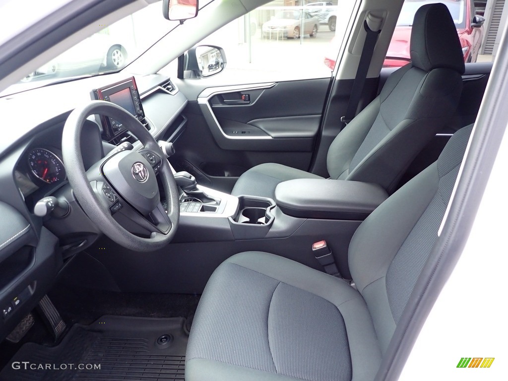 2020 RAV4 LE AWD - Super White / Black photo #13