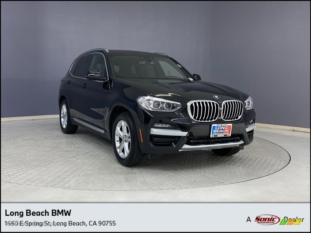 2020 X3 sDrive30i - Jet Black / Black photo #1