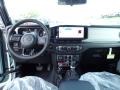Black 2024 Jeep Wrangler 4-Door Willys 4xe Hybrid Dashboard