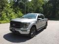2021 Iconic Silver Ford F150 Lariat SuperCrew 4x4  photo #2