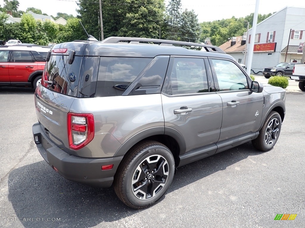 Carbonized Gray Metallic 2023 Ford Bronco Sport Outer Banks 4x4 Exterior Photo #146374328