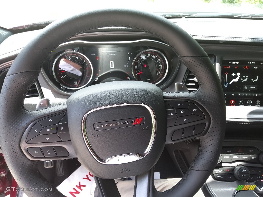 2023 Challenger R/T Plus - Octane Red Pearl / Black photo #12