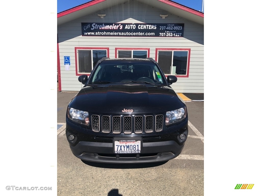 2017 Compass 75th Anniversary Edition - Black / Dark Slate Gray photo #2