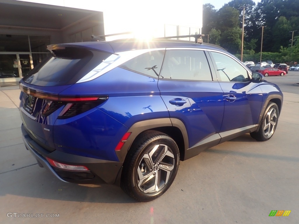 2023 Tucson Limited AWD - Intense Blue / Gray photo #2