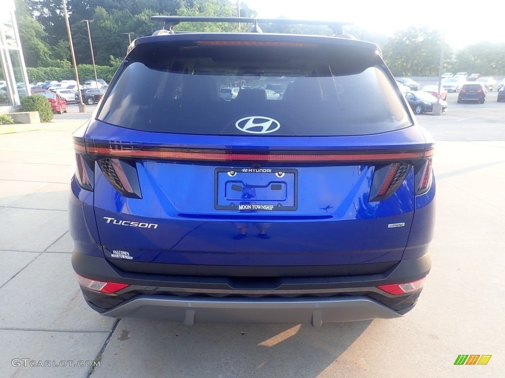 2023 Tucson Limited AWD - Intense Blue / Gray photo #3