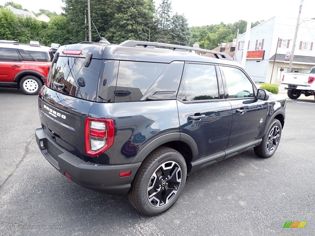 2023 Bronco Sport Outer Banks 4x4 - Alto Blue Metallic Tinted / Navy Pier photo #5