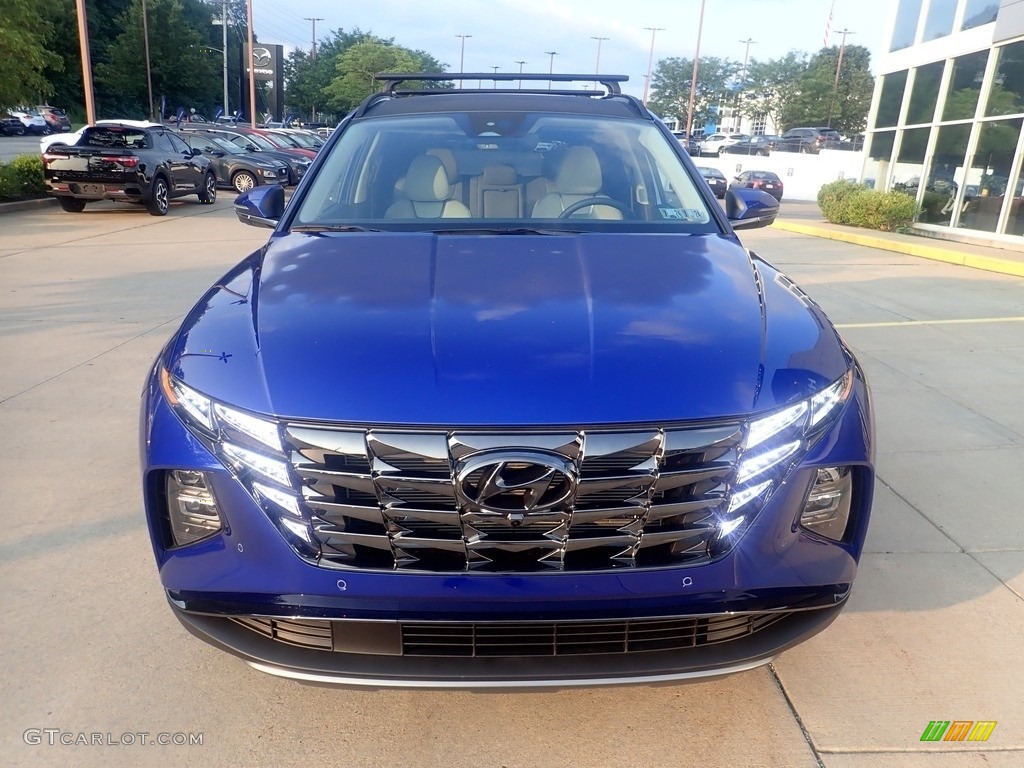 2023 Tucson Limited AWD - Intense Blue / Gray photo #8
