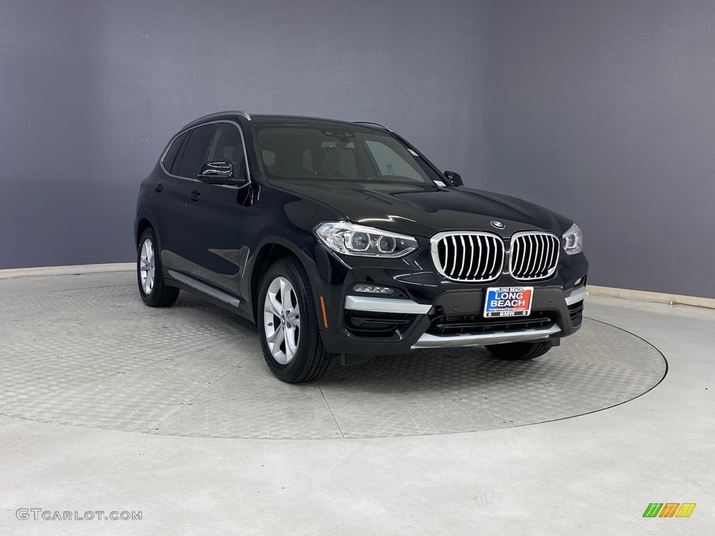 2020 X3 sDrive30i - Jet Black / Black photo #39