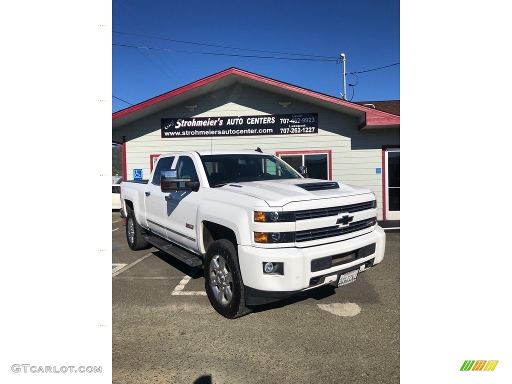 Summit White Chevrolet Silverado 2500HD