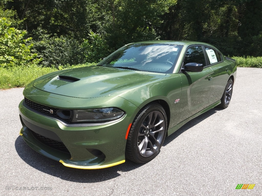 F8 Green 2023 Dodge Charger Scat Pack Plus Exterior Photo #146375078