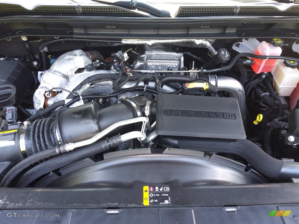 2022 GMC Sierra 2500HD Regular Cab 4WD 6.6 Liter OHV 32-Valve Duramax Turbo-Diesel V8 Engine Photo #146375120