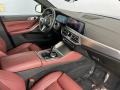 2021 BMW X6 Tacora Red Interior Dashboard Photo
