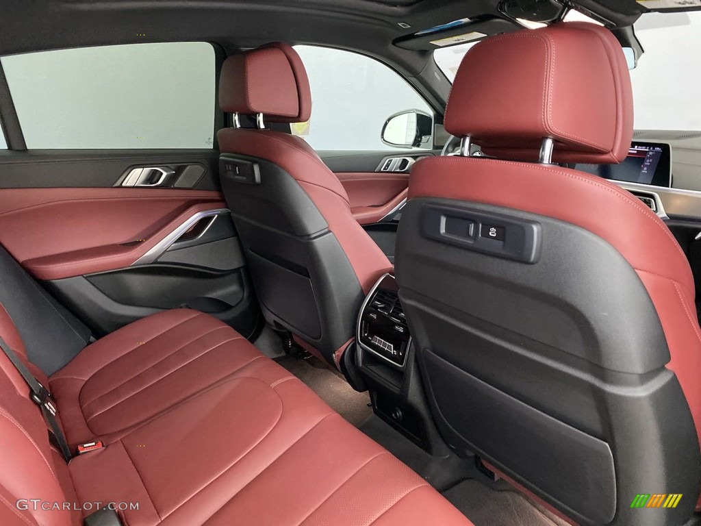 Tacora Red Interior 2021 BMW X6 sDrive40i Photo #146375522