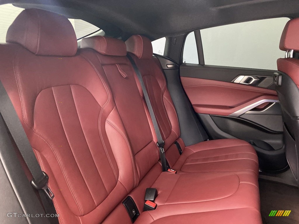Tacora Red Interior 2021 BMW X6 sDrive40i Photo #146375540
