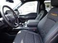 Black 2023 Ford F150 Tremor SuperCrew 4x4 Interior Color