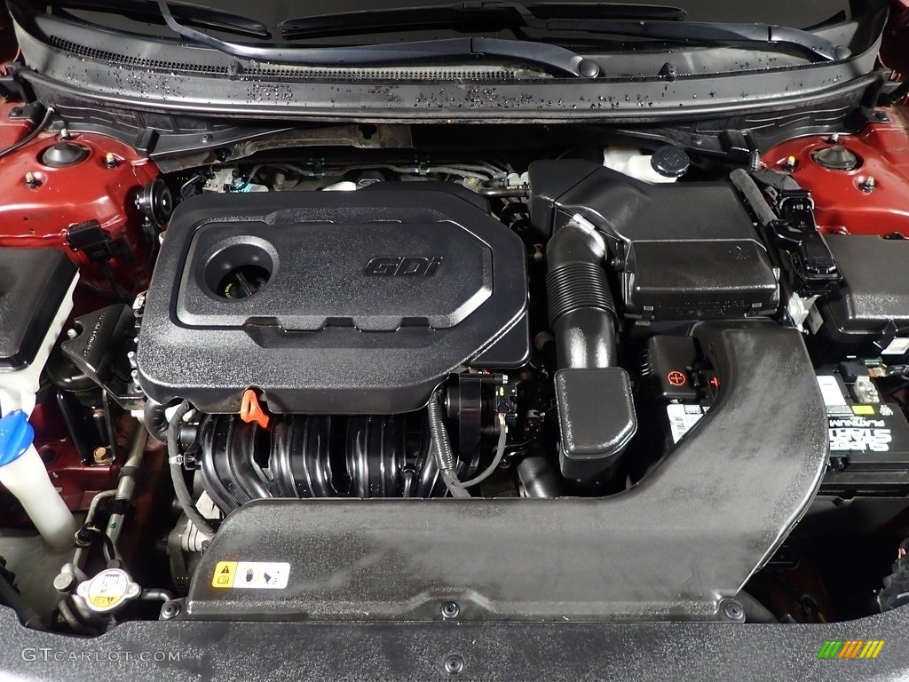 2016 Sonata SE - Venetian Red / Gray photo #6
