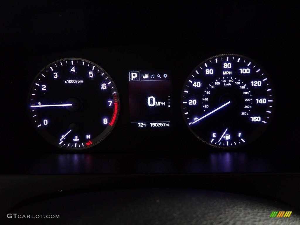 2016 Sonata SE - Venetian Red / Gray photo #22