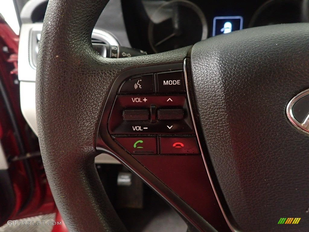 2016 Sonata SE - Venetian Red / Gray photo #23