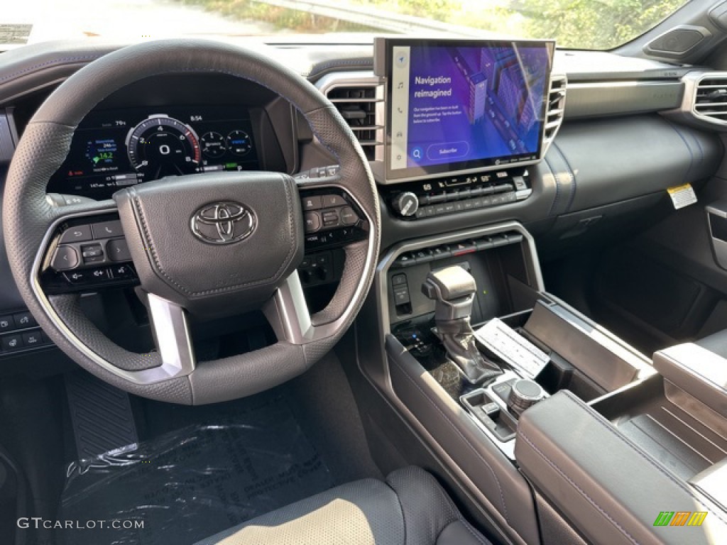 Black Interior 2023 Toyota Sequoia Platinum 4x4 Photo #146376645