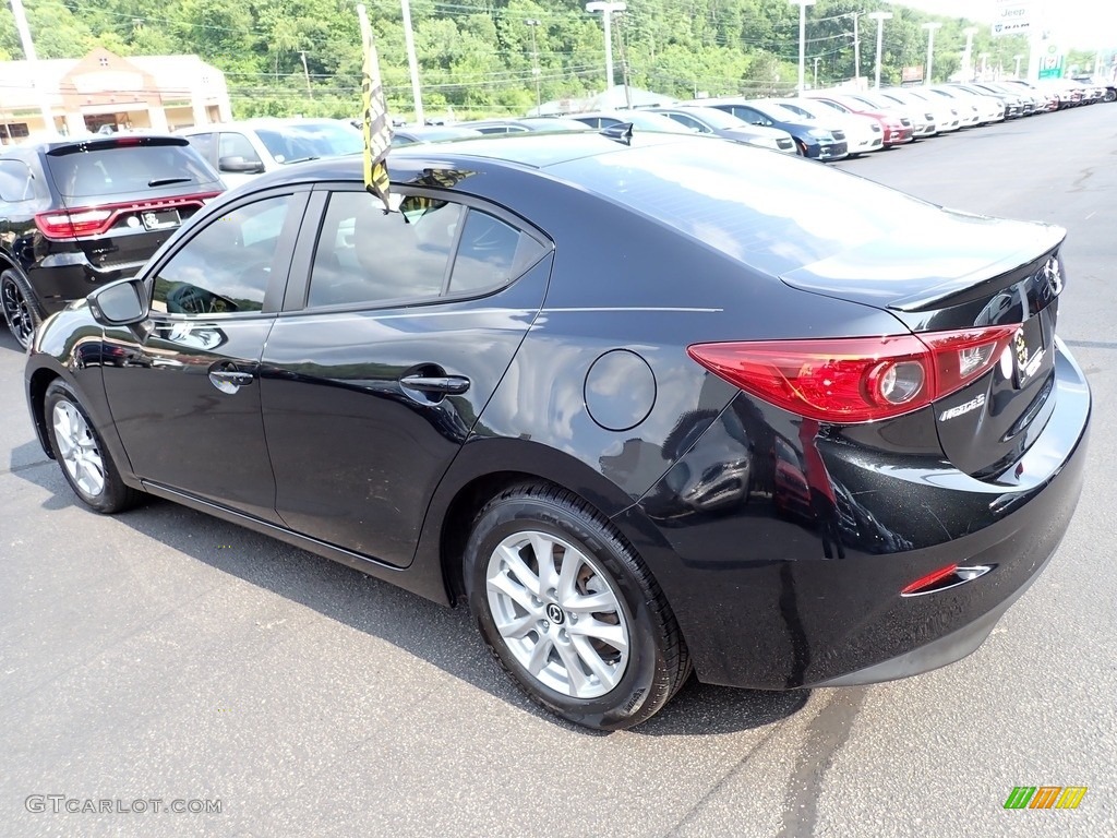Jet Black Mica 2016 Mazda MAZDA3 i Touring 4 Door Exterior Photo #146376662