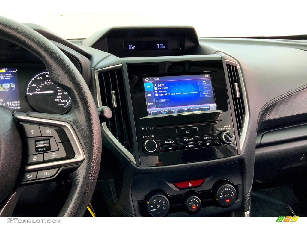 2020 Forester 2.5i - Ice Silver Metallic / Black photo #5