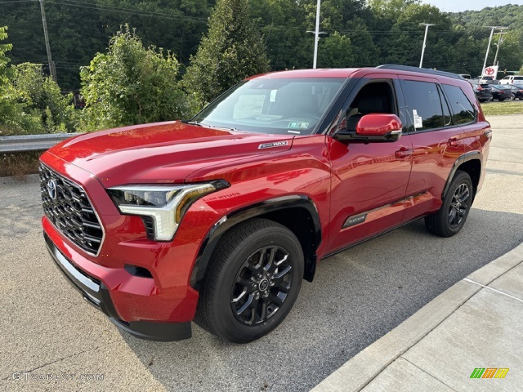 Supersonic Red 2023 Toyota Sequoia Platinum 4x4 Exterior Photo #146376740