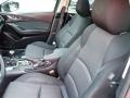 2016 Mazda MAZDA3 Black Interior Front Seat Photo