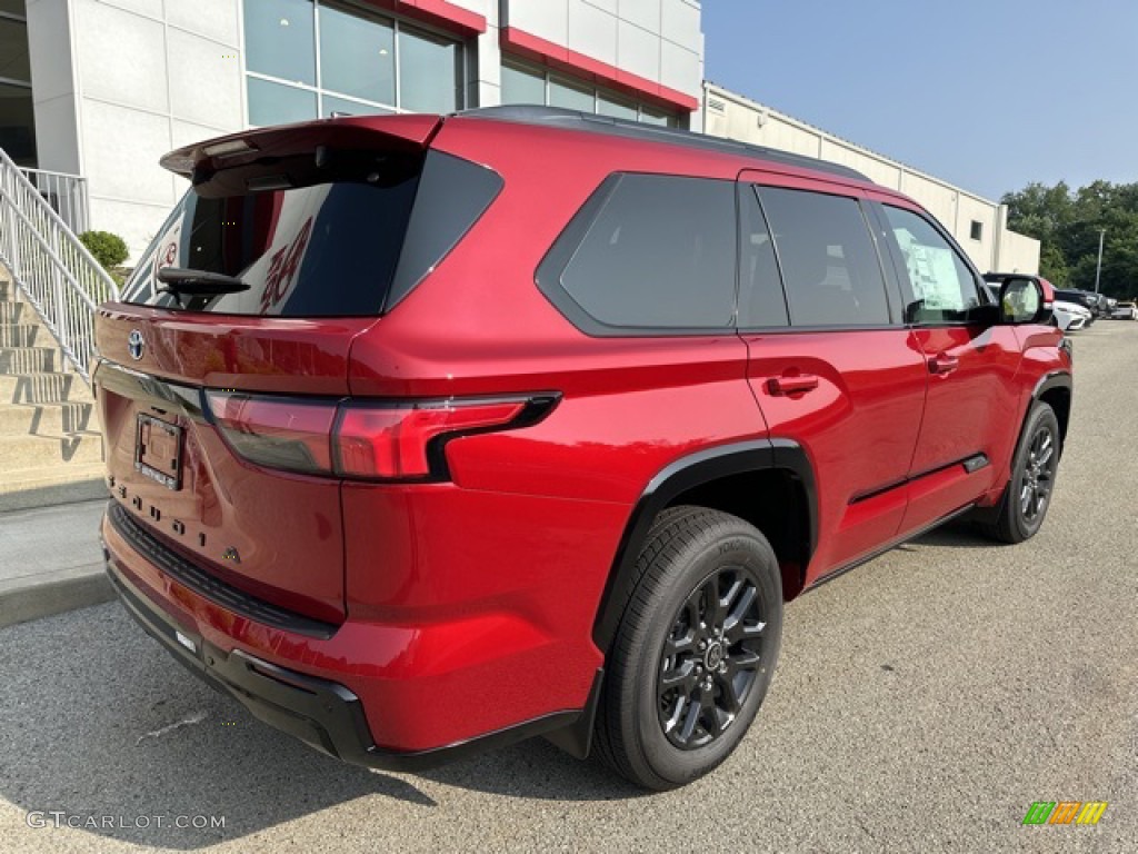 Supersonic Red 2023 Toyota Sequoia Platinum 4x4 Exterior Photo #146376871