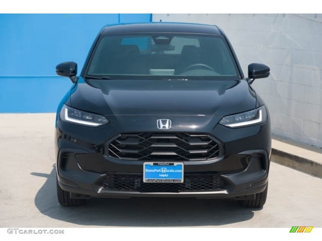 2024 HR-V Sport AWD - Crystal Black Pearl / Black photo #3