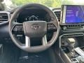 2023 Toyota Sequoia Black Interior Steering Wheel Photo