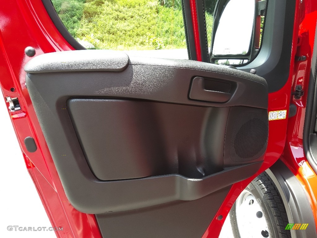2023 Ram ProMaster 1500 High Roof Cargo Van Black Door Panel Photo #146377016