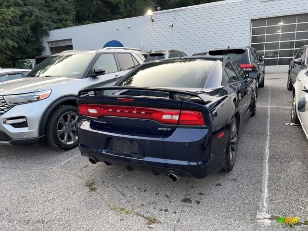 2014 Charger SRT8 - Jazz Blue Pearl / Black photo #2
