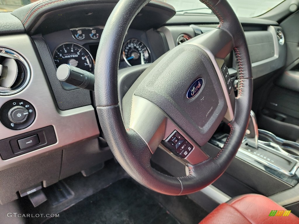 2013 Ford F150 Limited SuperCrew 4x4 Steering Wheel Photos