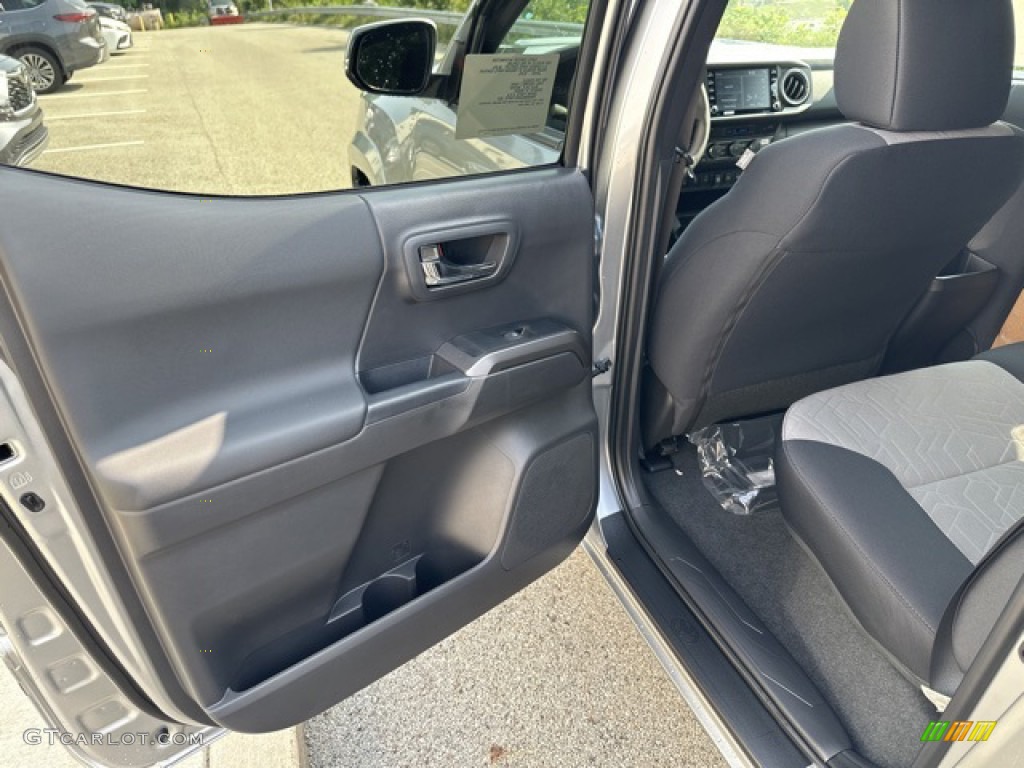 2023 Toyota Tacoma TRD Sport Double Cab 4x4 Black/Cement Door Panel Photo #146377717