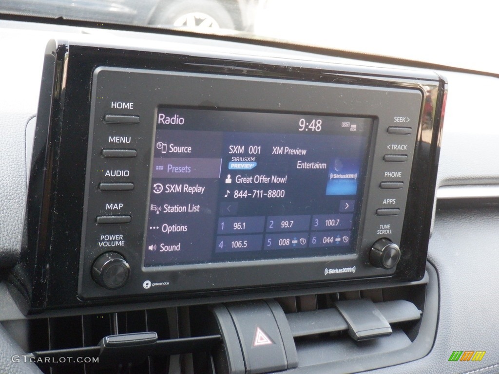 2020 RAV4 XLE AWD - Midnight Black Metallic / Black photo #3