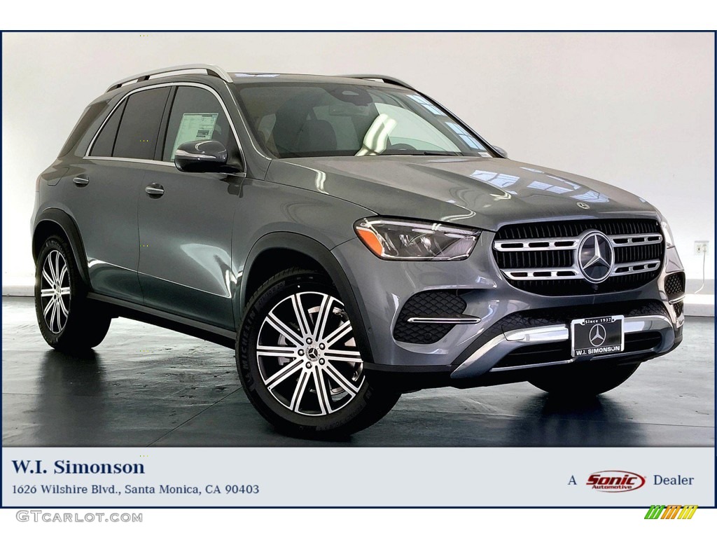 2024 GLE 350 4Matic - Selenite Gray Metallic / Black photo #1