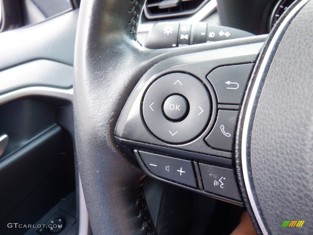 2020 RAV4 XLE AWD - Midnight Black Metallic / Black photo #8