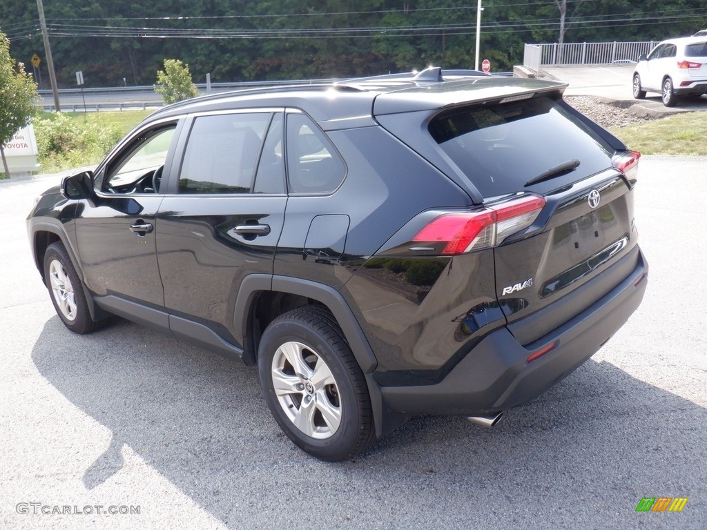 2020 RAV4 XLE AWD - Midnight Black Metallic / Black photo #15