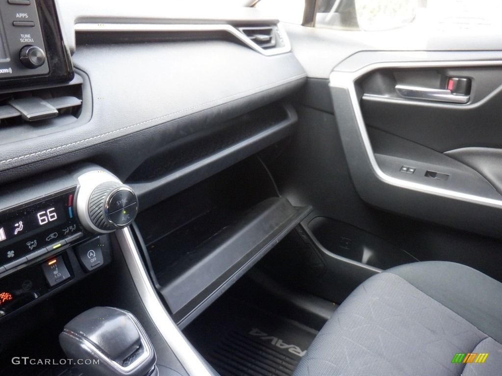 2020 RAV4 XLE AWD - Midnight Black Metallic / Black photo #27