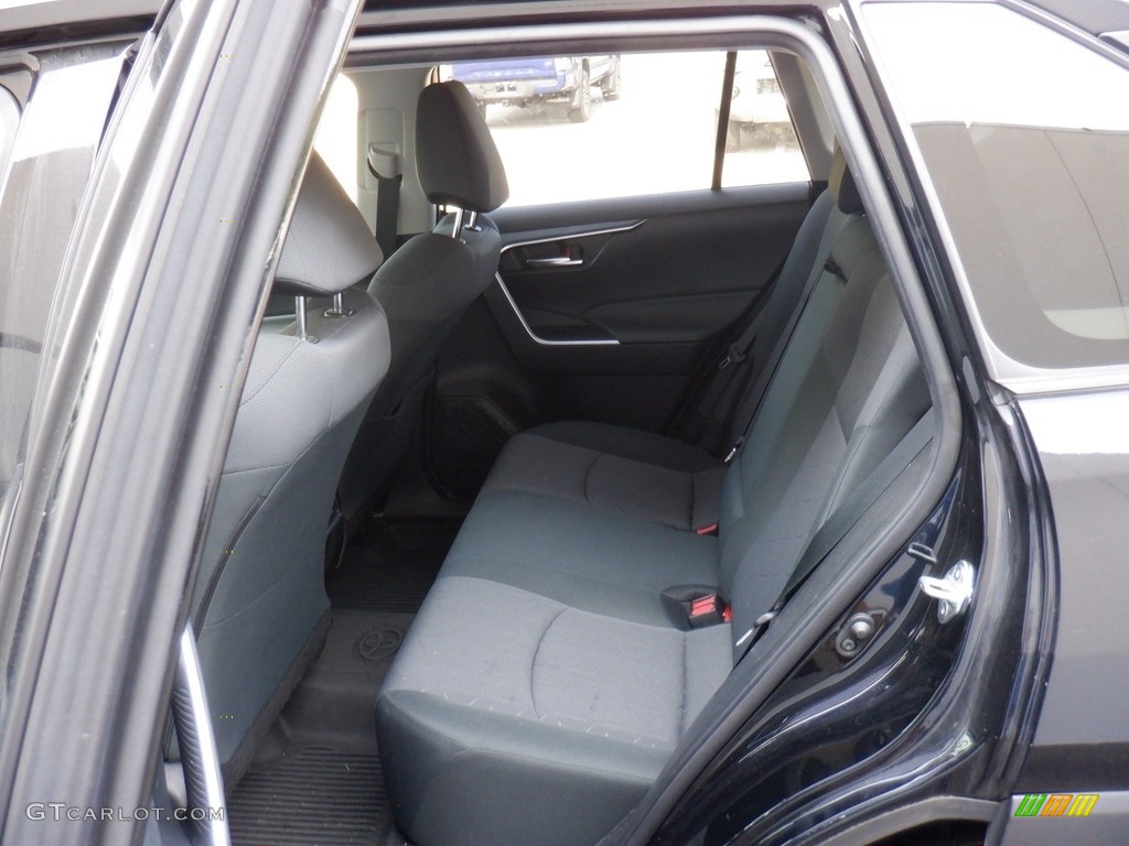2020 RAV4 XLE AWD - Midnight Black Metallic / Black photo #30