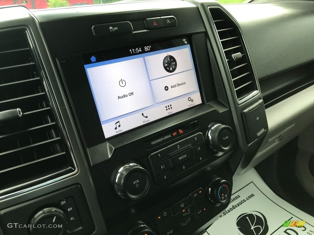 2019 F150 XLT SuperCrew 4x4 - Agate Black / Earth Gray photo #16