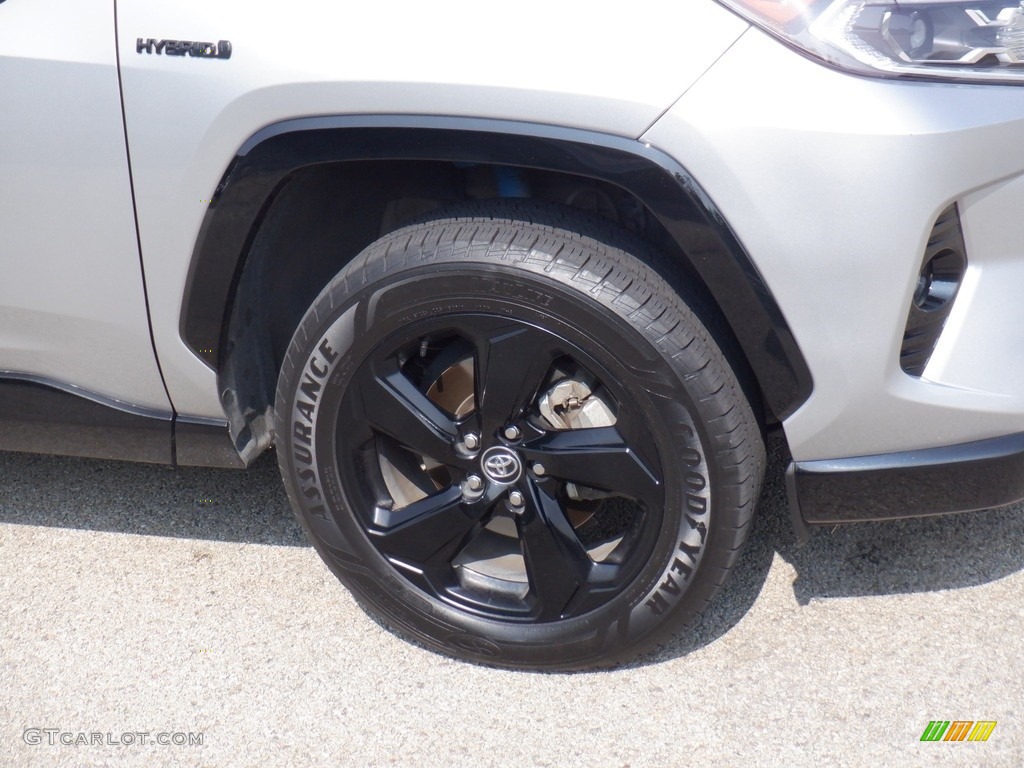 2020 RAV4 XSE AWD Hybrid - Silver Sky Metallic / Black photo #12