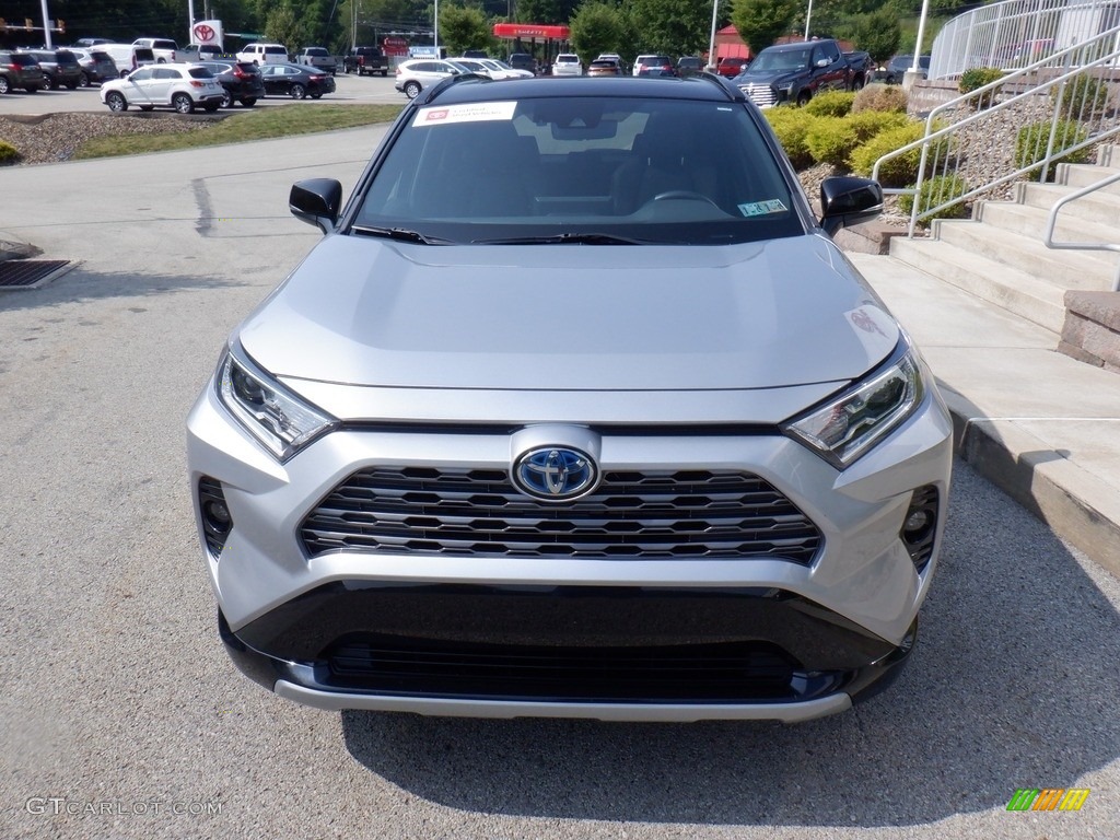 2020 RAV4 XSE AWD Hybrid - Silver Sky Metallic / Black photo #13