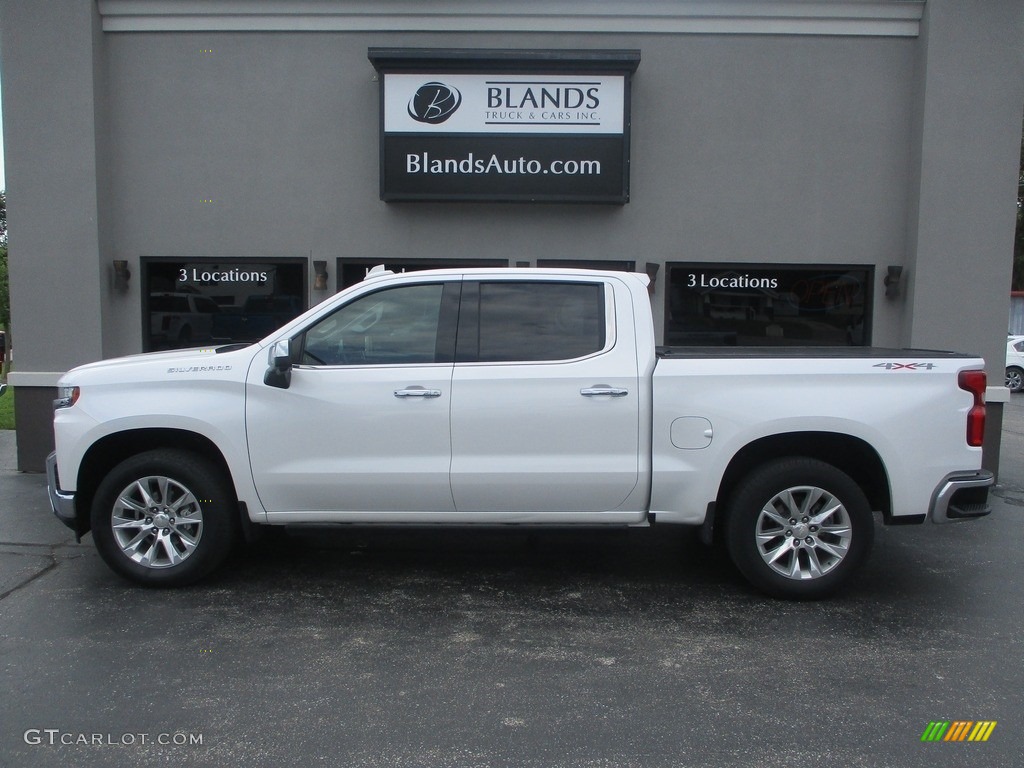 2020 Silverado 1500 LTZ Crew Cab 4x4 - Summit White / Jet Black photo #1