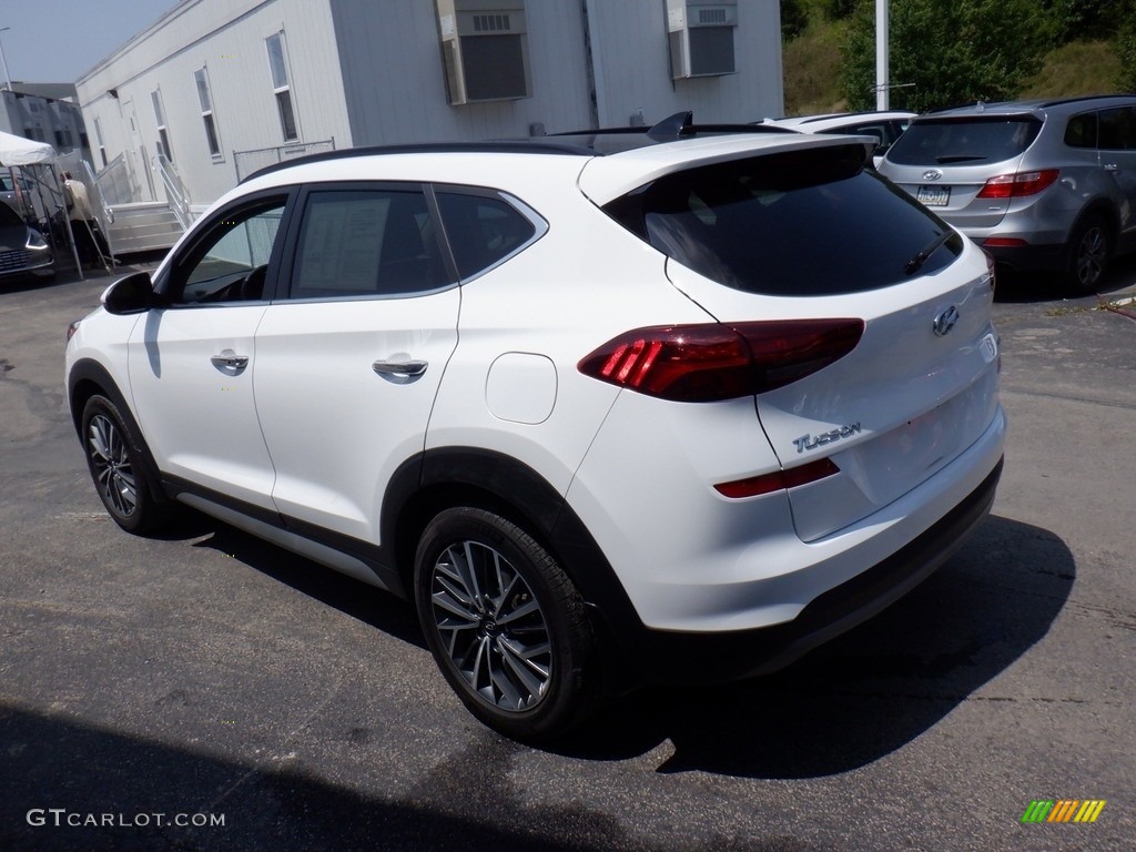 2020 Tucson Ultimate AWD - Winter White / Beige photo #6