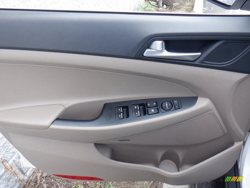 2020 Tucson Ultimate AWD - Winter White / Beige photo #16