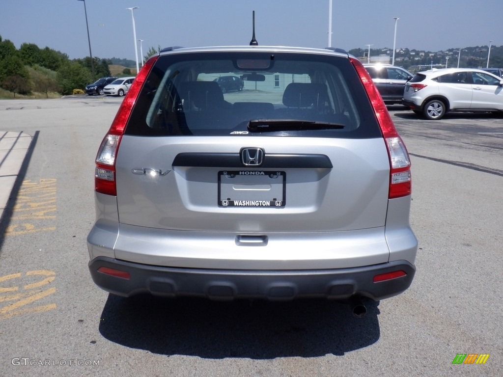 2009 CR-V LX 4WD - Alabaster Silver Metallic / Black photo #8