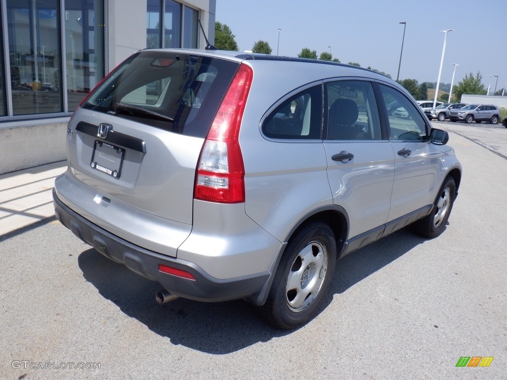 2009 CR-V LX 4WD - Alabaster Silver Metallic / Black photo #9