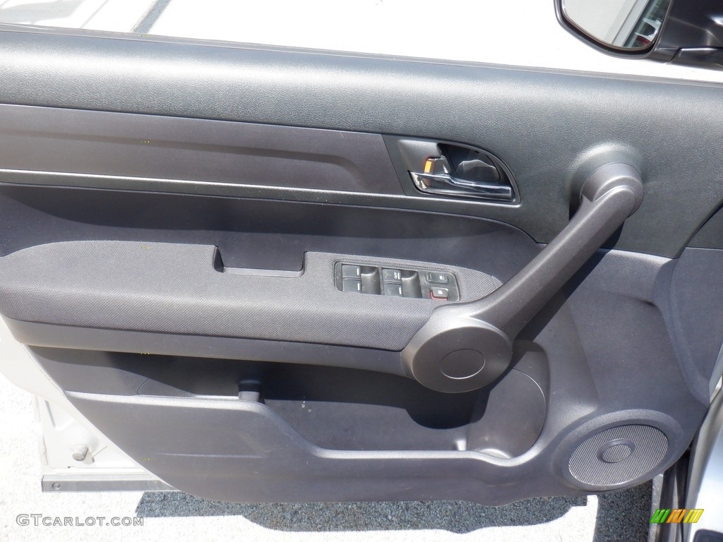 2009 CR-V LX 4WD - Alabaster Silver Metallic / Black photo #13